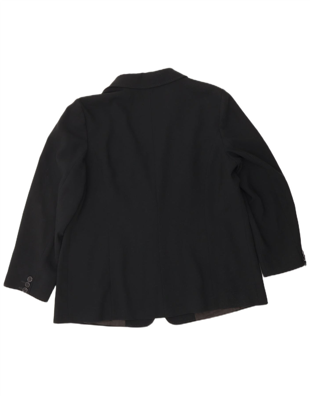 MARINA RINALDI Jachetă Blazer Femei 1 Buton Mărimea 23 Medium Negru