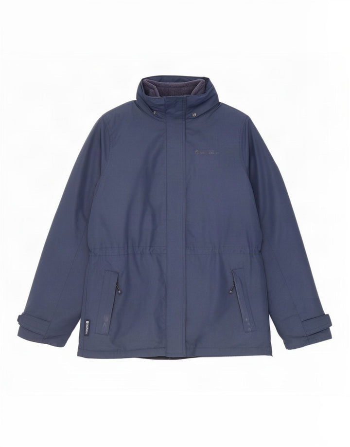 Jachetă Windbreaker cu glugă pentru femei Mountain Warehouse UK 10 Small Bleumarin