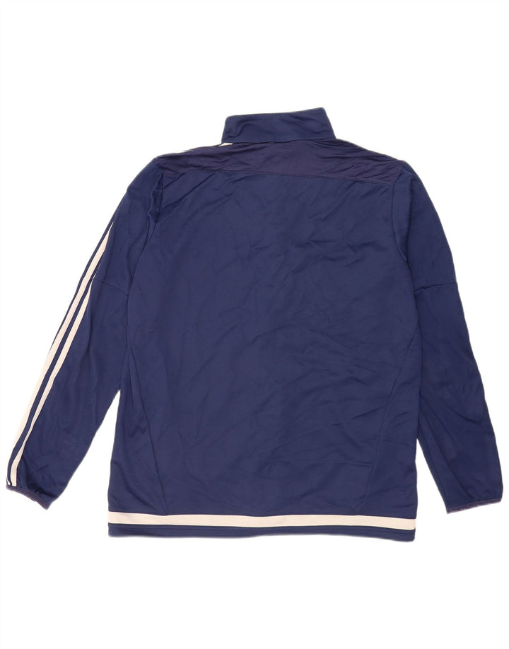 Adidas pentru bărbați Climalite Trening Top Jachetă mare poliester bleumarin
