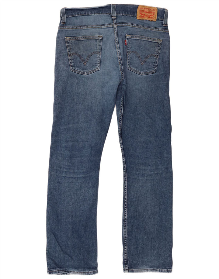 Blugi drepti pentru bărbați Levi's 506 W34 L32 Bumbac albastru