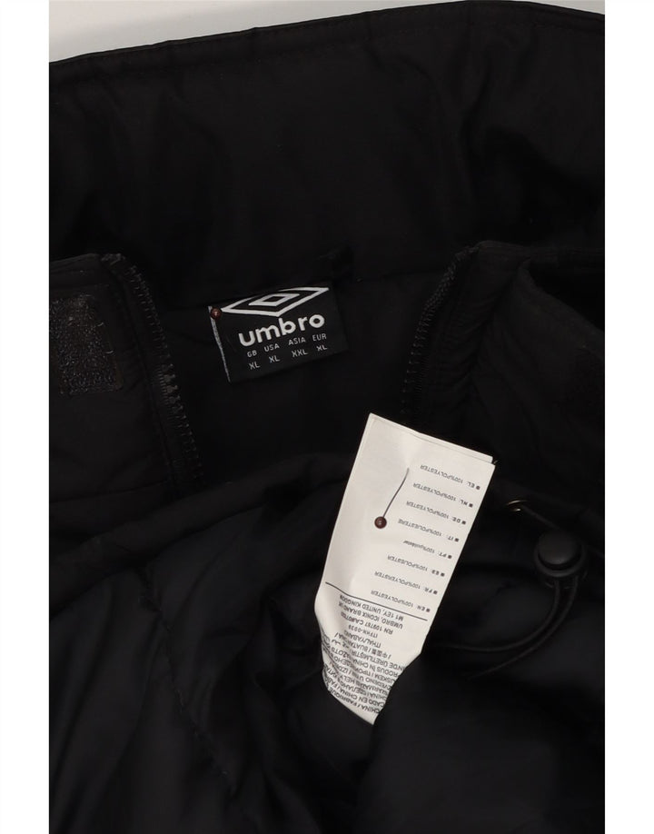 Jachetă grafică pentru bărbați Umbro UK 42 XL Poliester negru