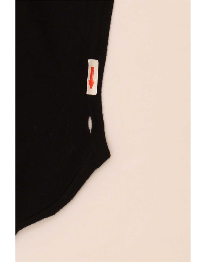 Pulover cardigan pentru femei Marks & Spencer UK 16 mare, negru, viscoză