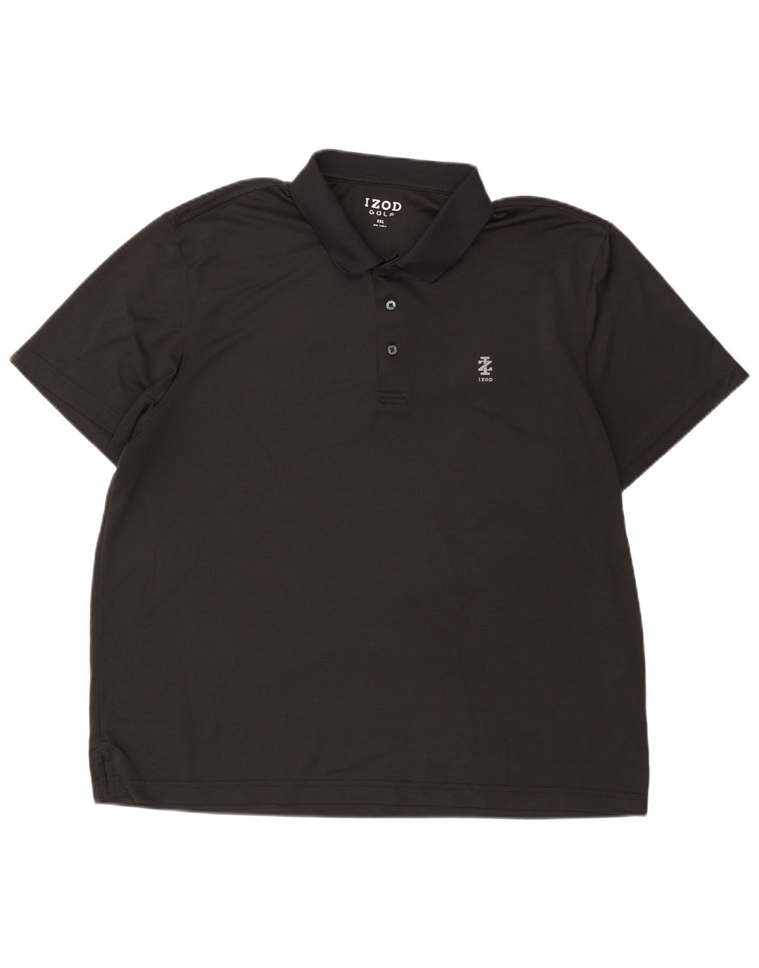 Tricou polo pentru bărbați Izod 2XL poliester negru