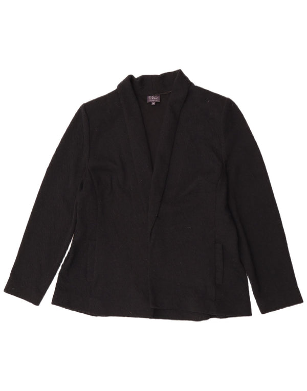 Jachetă pentru femei Marks & Spencer Open Blazer UK 20 2XL Poliester negru