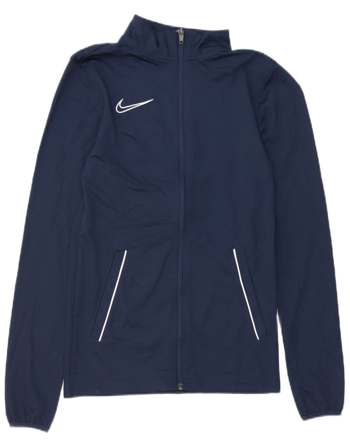 Jachetă de trening NIKE Dri Fit pentru bărbați XS bleumarin