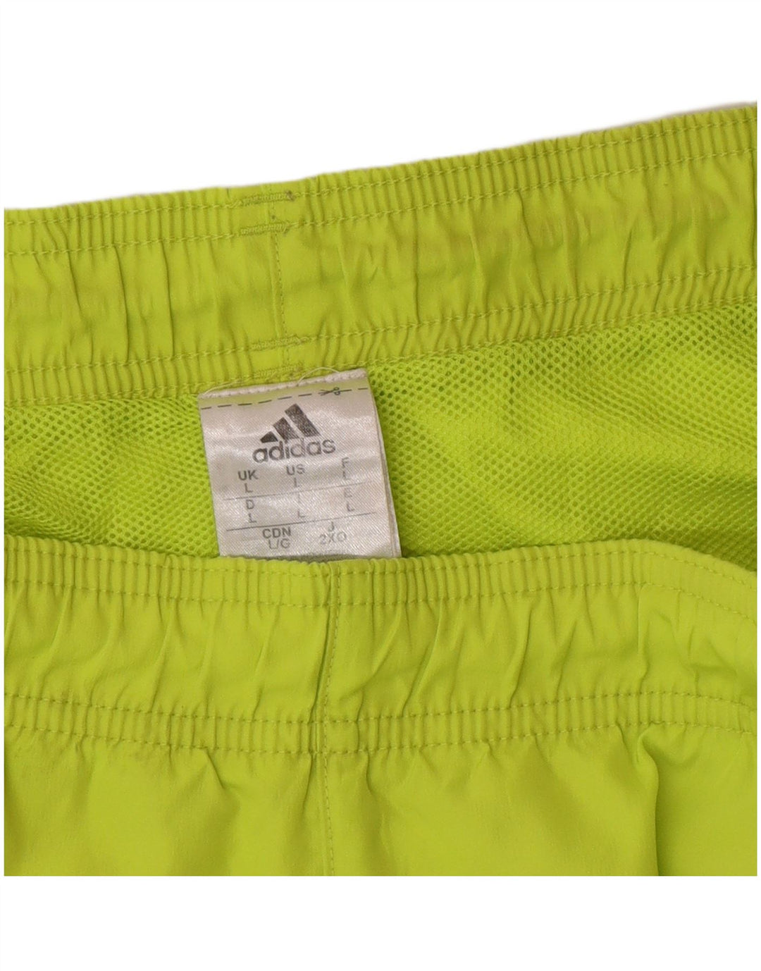 Pantaloni scurți sport pentru bărbați Adidas, mari, verde, poliester
