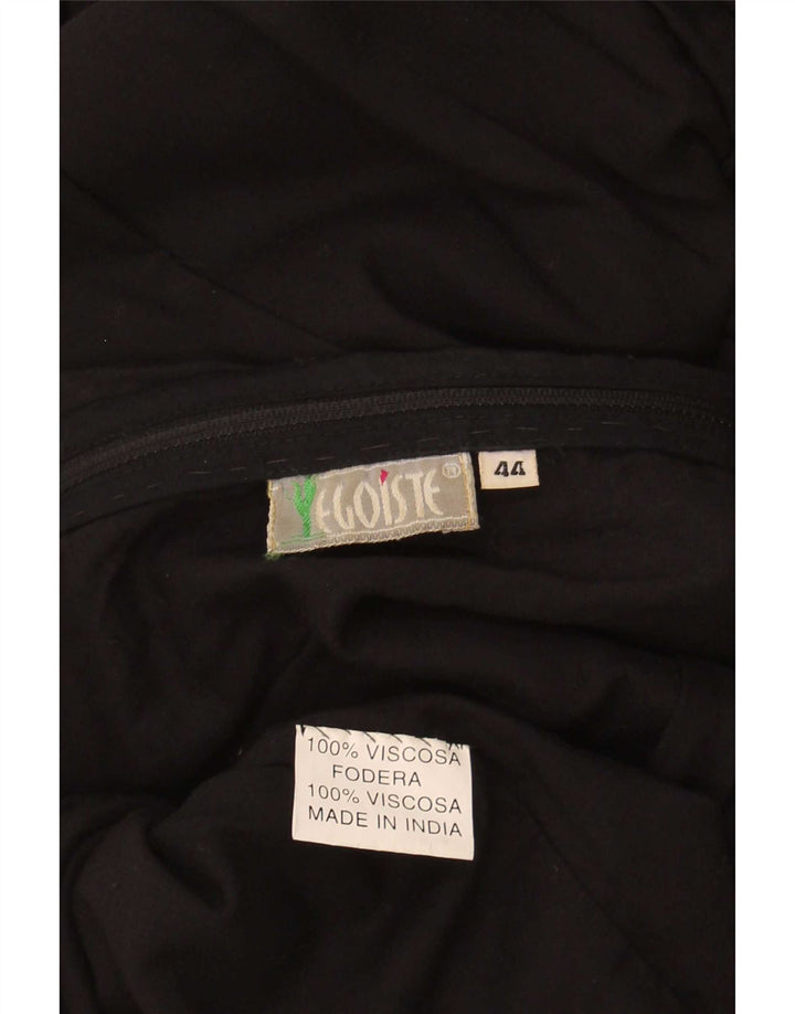 Rochie teacă fără mâneci pentru femei Egoiste IT 44 Medium Black Viscose
