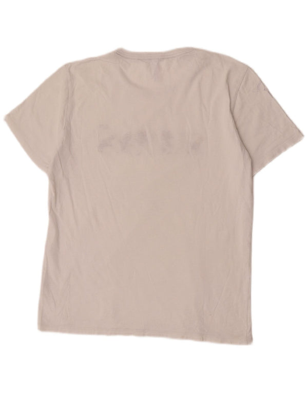 Sun68 Tricou cu grafic pentru femei Top UK 14 Large White Bumbac