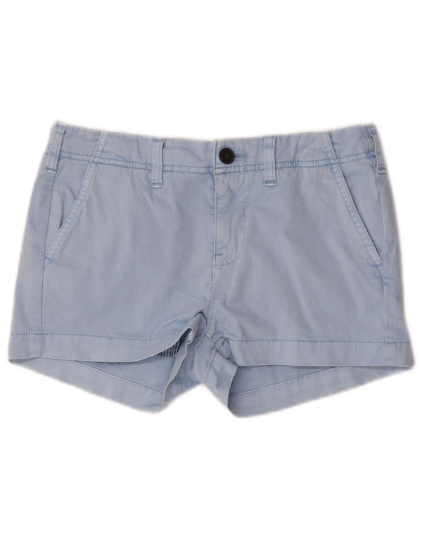 Pantaloni caldi pentru femei Superdry UK 8 Small W28 Blue Bumbac