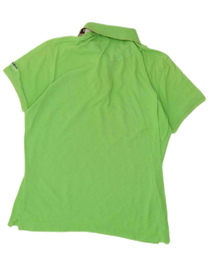 Tricou polo Harmont & Blaine pentru bărbați, verde mediu