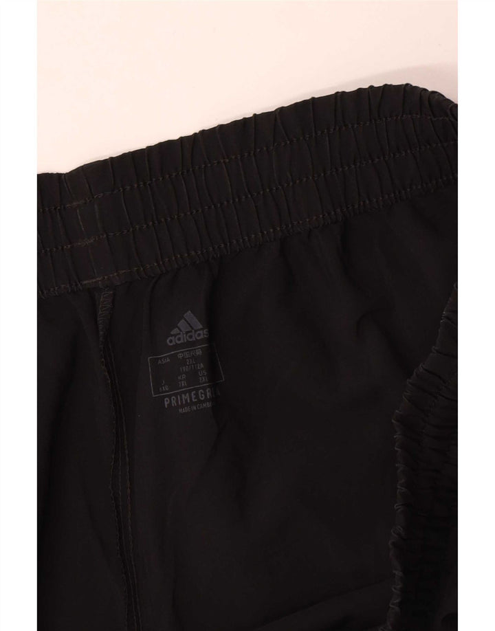 Pantaloni scurți sport grafic Adidas pentru bărbați 2XL, poliester negru