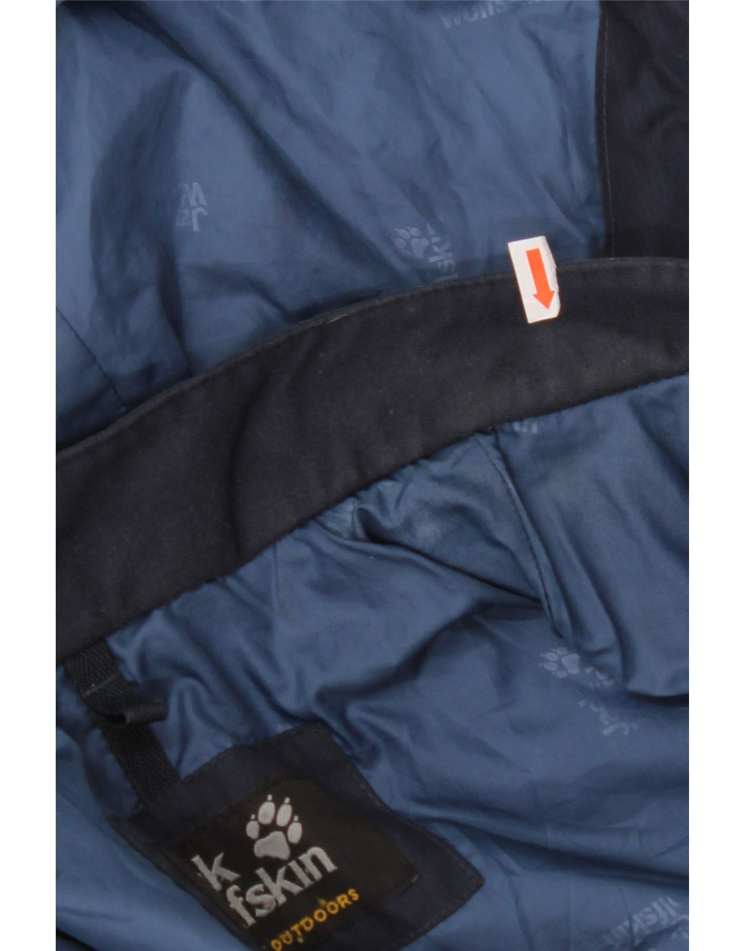 JACK WOLFSKIN Palton căptușit cu glugă pentru femei UK 6 XS Poliester bleumarin