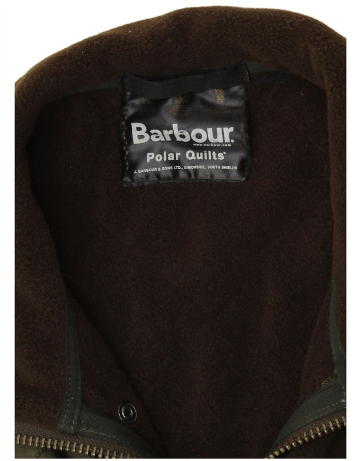 BARBOUR Gilet matlasat pentru bărbați UK 42 XL Verde