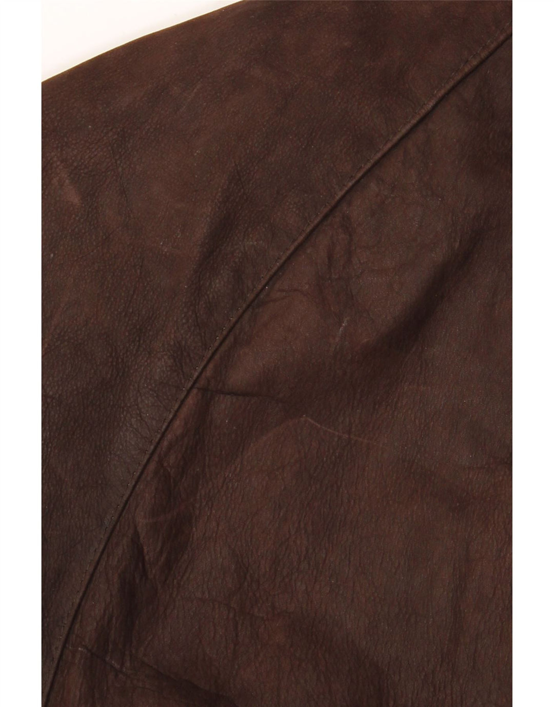 Jachetă de piele pentru bărbați VINTAGE UK 42 XL din piele maro