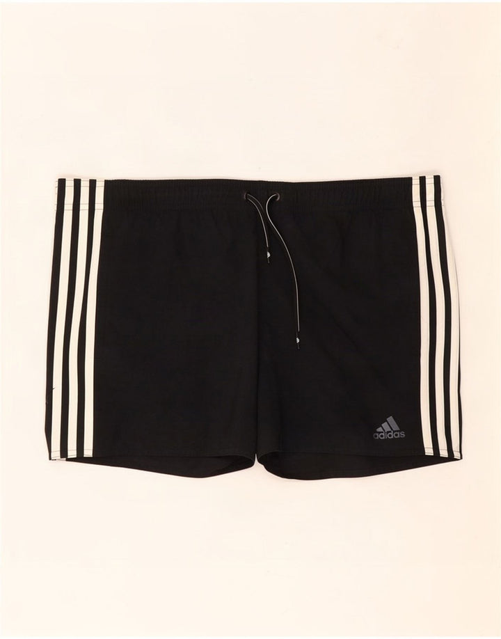 Pantaloni scurți sport pentru bărbați Adidas Mic, negru, poliester