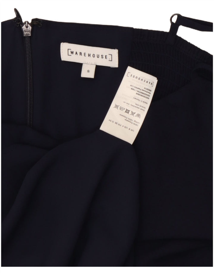 Rochie slip pentru femei WAREHOUSE UK 8 Mic bleumarin Poliester