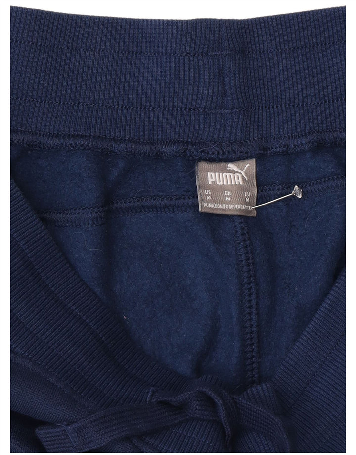 Pantaloni de trening grafic PUMA pentru bărbați Pantaloni de jogging, mediu, bleumarin, bumbac