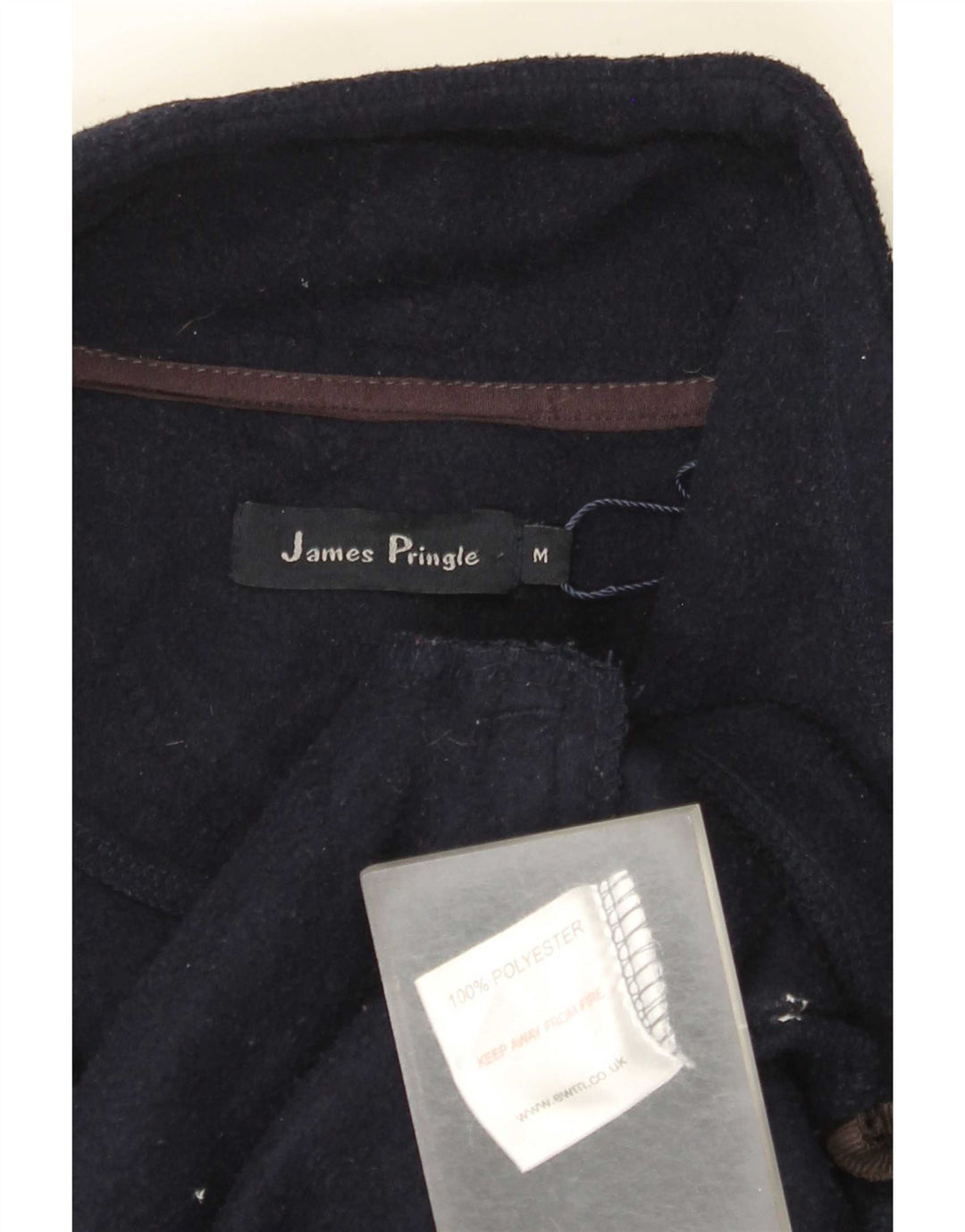 James Pringle Fleece Gilet pentru bărbați UK 38 Medium Bleumarin Poliester