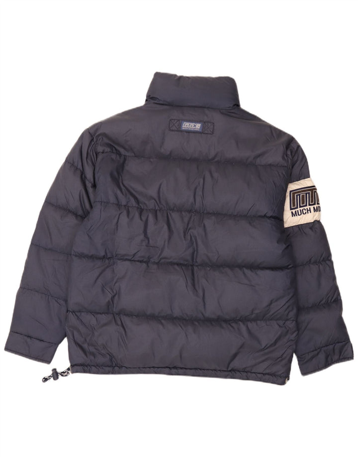 Mult mai mult Jachetă căptușită cu grafică pentru bărbați UK 38 Medium Bleumarin Colorblock