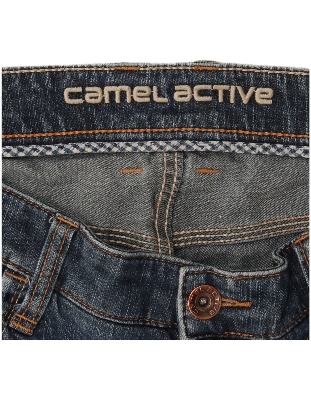 Blugi subțiri pentru bărbați Camel Active W38 L32 Albastru