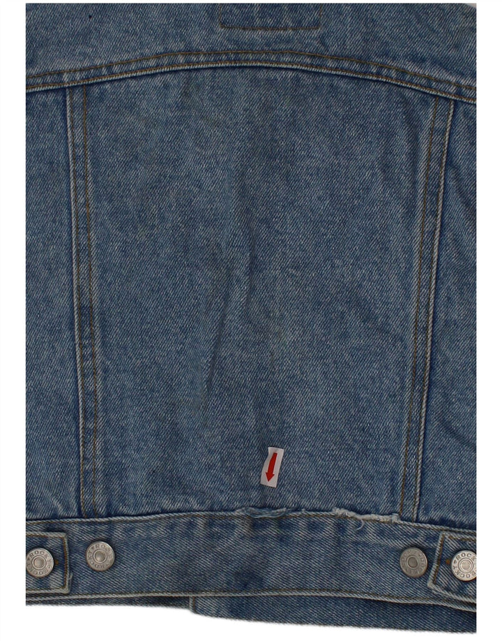 Gilet Băieți ROCKY Denim 3-4 Ani Bumbac Albastru