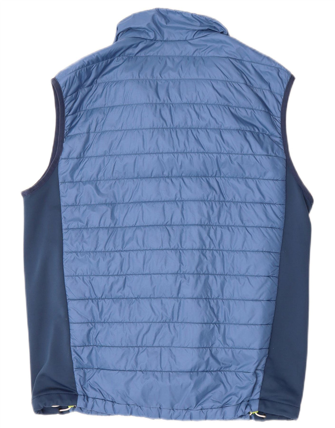 JACK WOLFSKIN Gilet căptușit pentru bărbați UK 40, mare, albastru, poliester color bloc