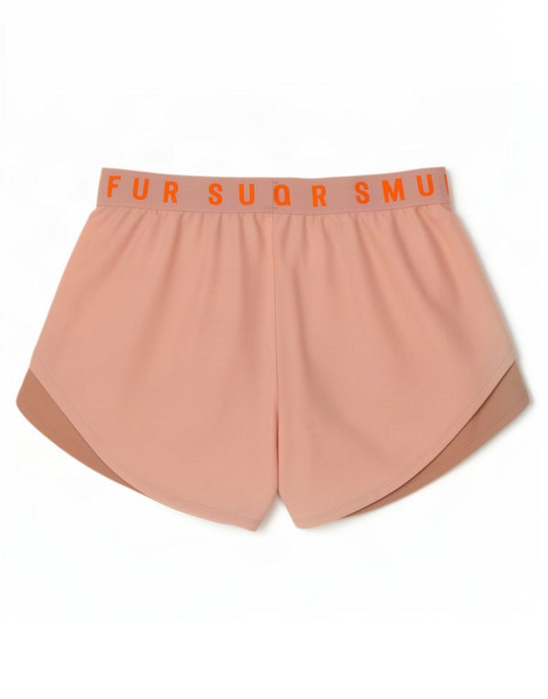 Pantaloni scurți sport Under Armour pentru femei Heat Gear Graphic UK 14 Medium Pink