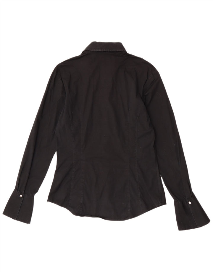 Cămașă Tommy Hilfiger pentru femei US 12, mare, negru, bumbac