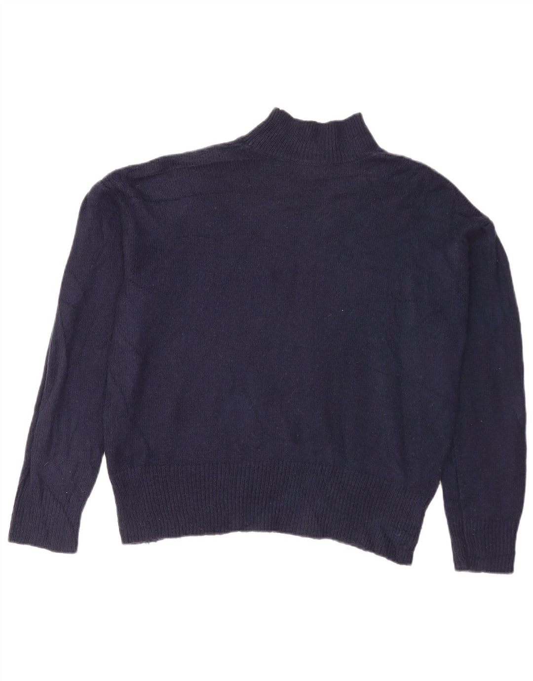 Pulover cu gât țestoasă pentru femei Marks & Spencer UK 14 Medium Bleumarin