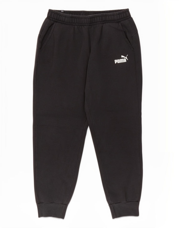 Pantaloni de trening Puma pentru bărbați Joggeri mari, negru, bumbac