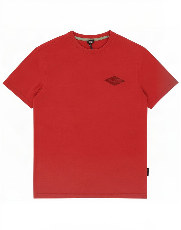 Tricou grafic pentru bărbați Santa Cruz Top din bumbac roșu mediu