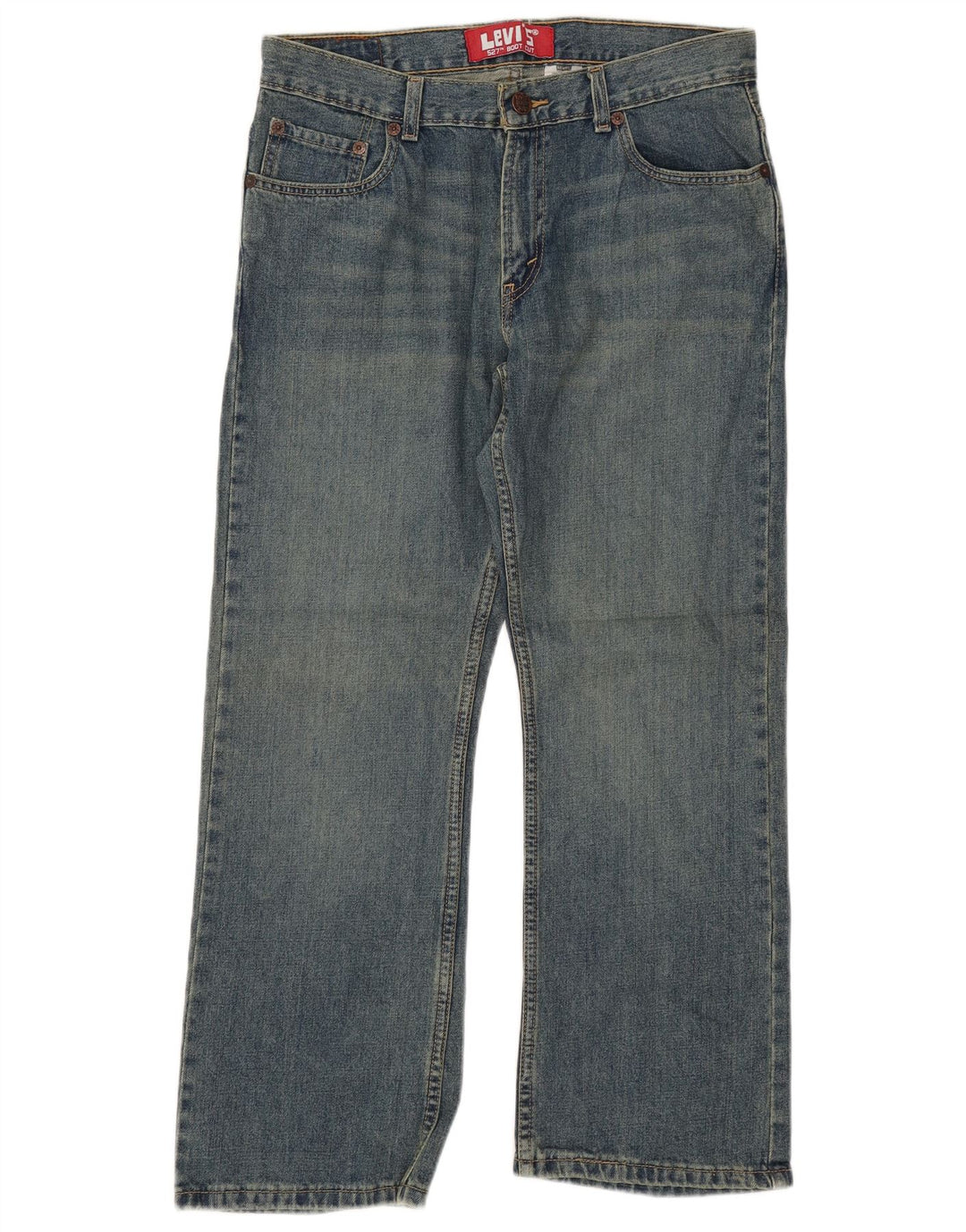 LEVI'S Jeans Husky Bootcut pentru baieti 11-12 ani W32 L27 albastru bumbac