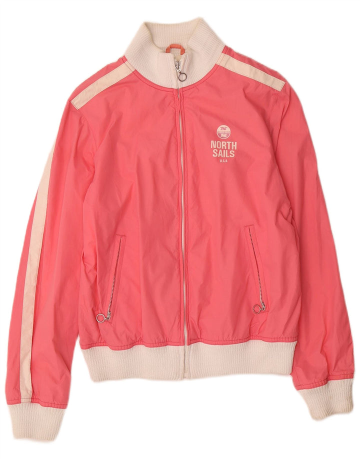 Jachetă de trening North Sails pentru femei UK 14 Medium Pink Colorblock