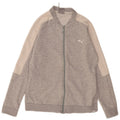 Jachetă de trening Puma pentru femei UK 16, mare, gri din bumbac color bloc