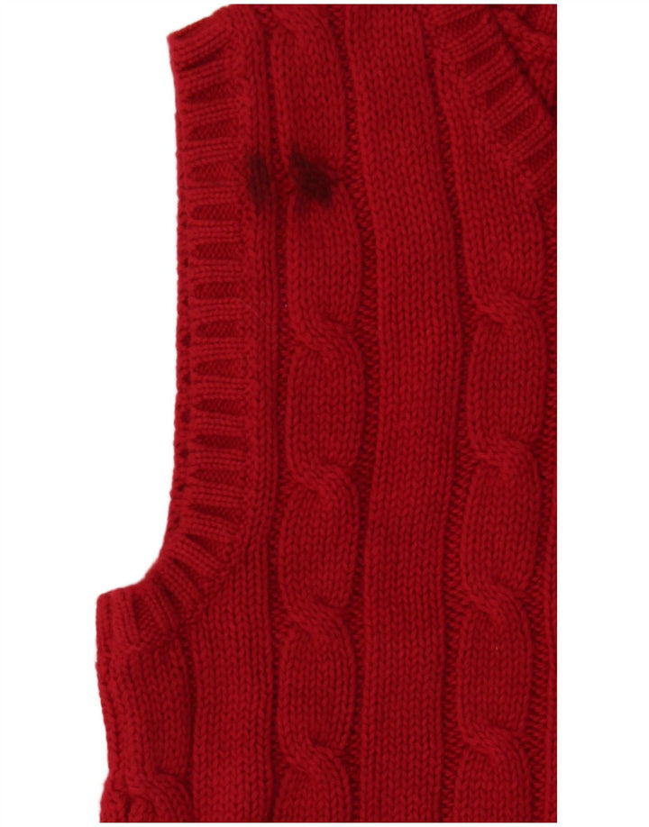 Chaps Boys Vest Tank Top 3-4 Ani Bumbac Roșu