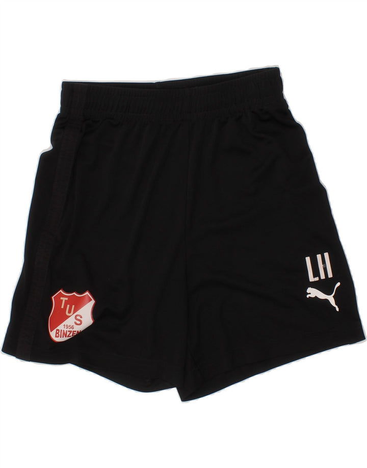 PUMA Boys Graphic Sport Shorts 9-10 Years  Black Polyester Vintage Puma and Second-Hand Puma from Messina Hembry 