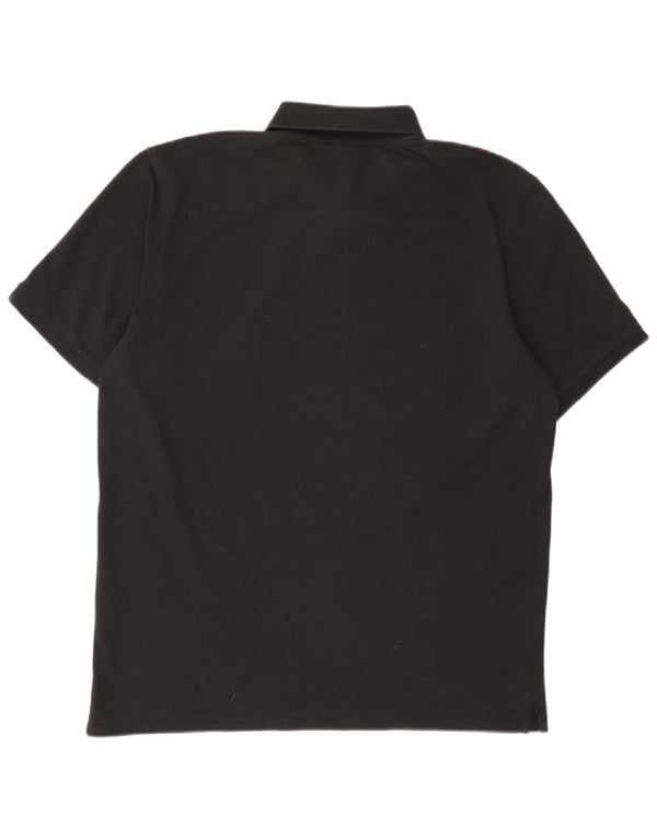 Tricou polo pentru bărbați Champion 2XL, bumbac negru