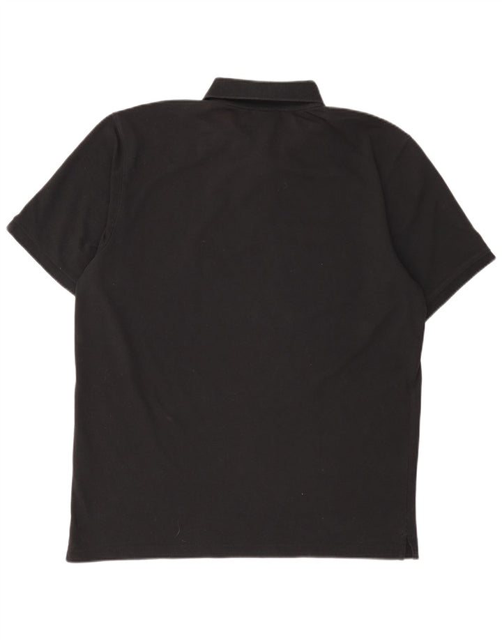 Tricou polo pentru bărbați Champion 2XL, bumbac negru