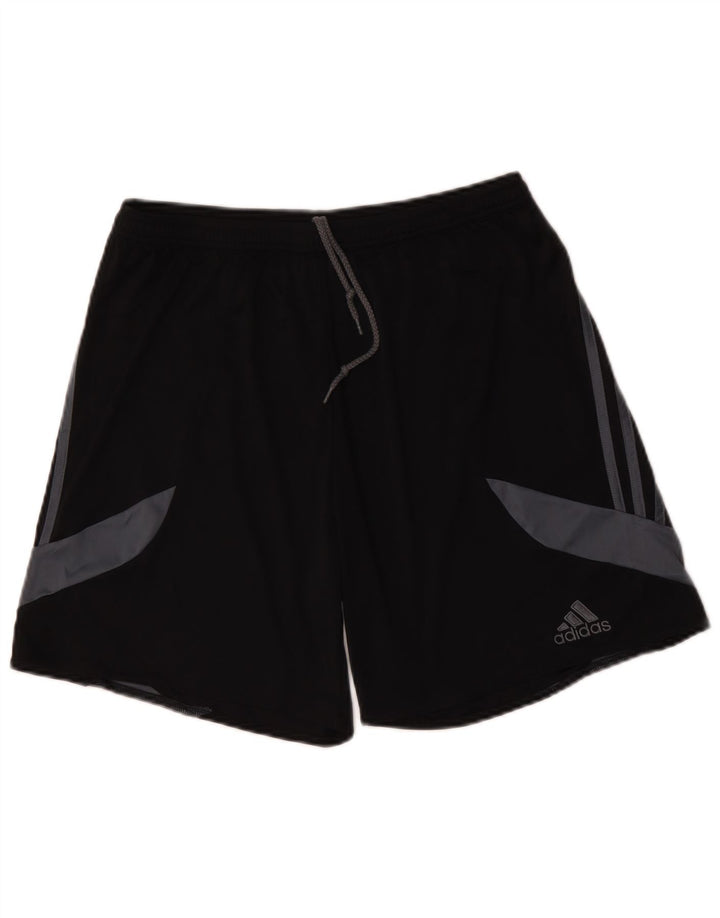 Pantaloni scurți sport Adidas Climalite pentru bărbați, mari, negru, poliester