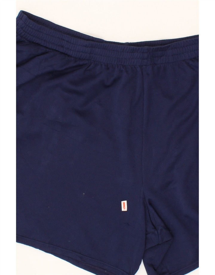 STARTER Mens Sport Shorts XL Navy Blue Polyester Vintage Starter and Second-Hand Starter from Messina Hembry 