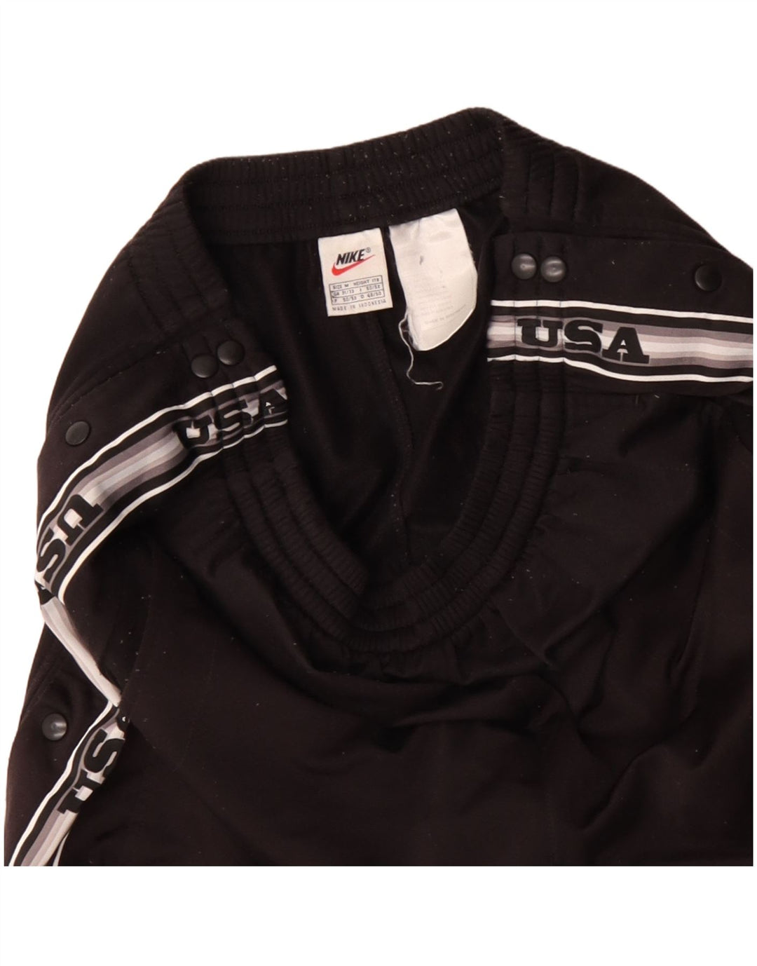 Pantaloni scurți sport grafic Nike pentru bărbați, poliester mediu negru