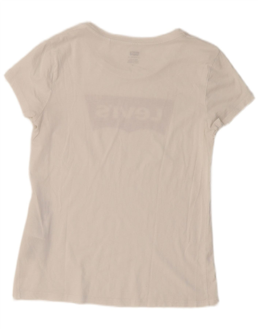 Tricou grafic LEVI'S Top UK 12 Bumbac alb mediu