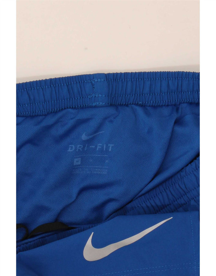 Pantaloni scurți sport Nike Dri Fit pentru bărbați, albastru mediu, color block