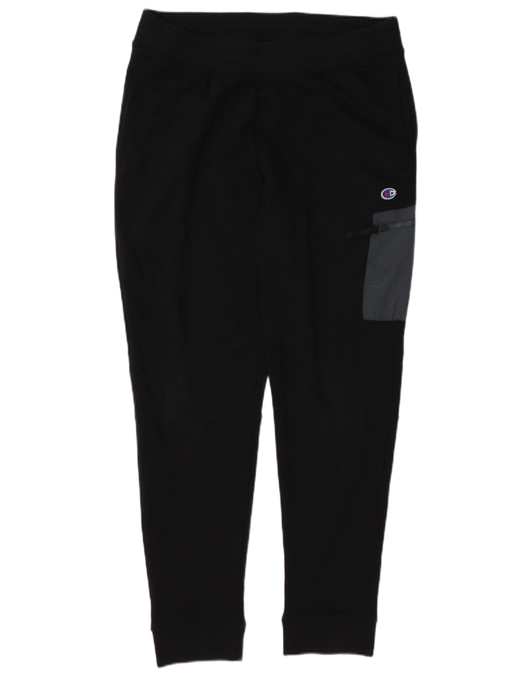 Pantaloni de trening cargo pentru bărbați Champion Pantaloni de jogging, bumbac mediu negru