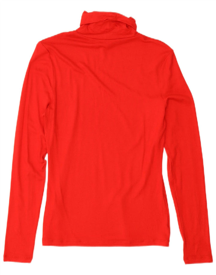 Marks & Spencer, pentru femei, cu mânecă lungă, cu croială obișnuită, UK 10 Small Red Viscose