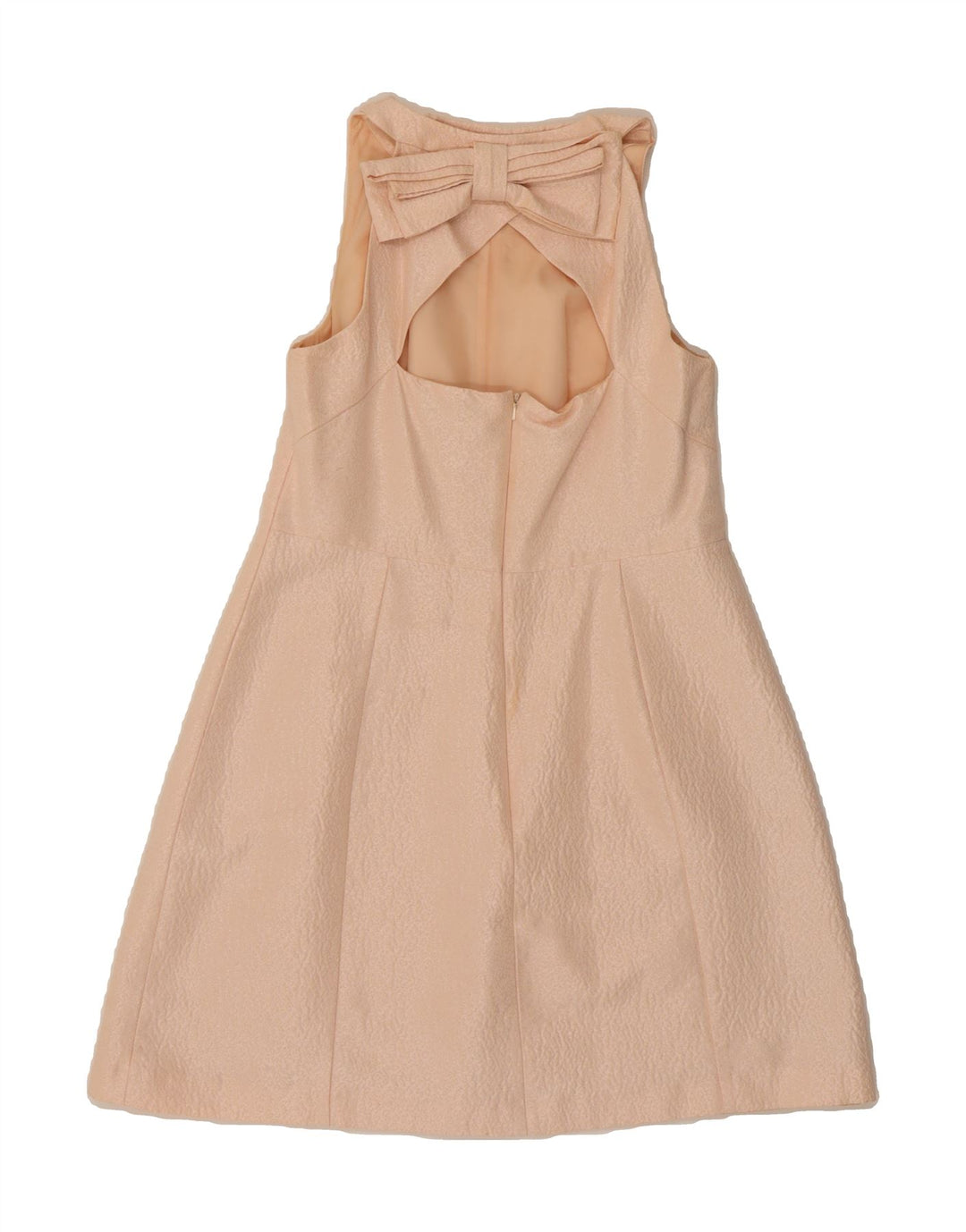 COAST Womens A-Line Dress UK 14 Medium Pink Cotton Vintage Coast and Second-Hand Coast from Messina Hembry 