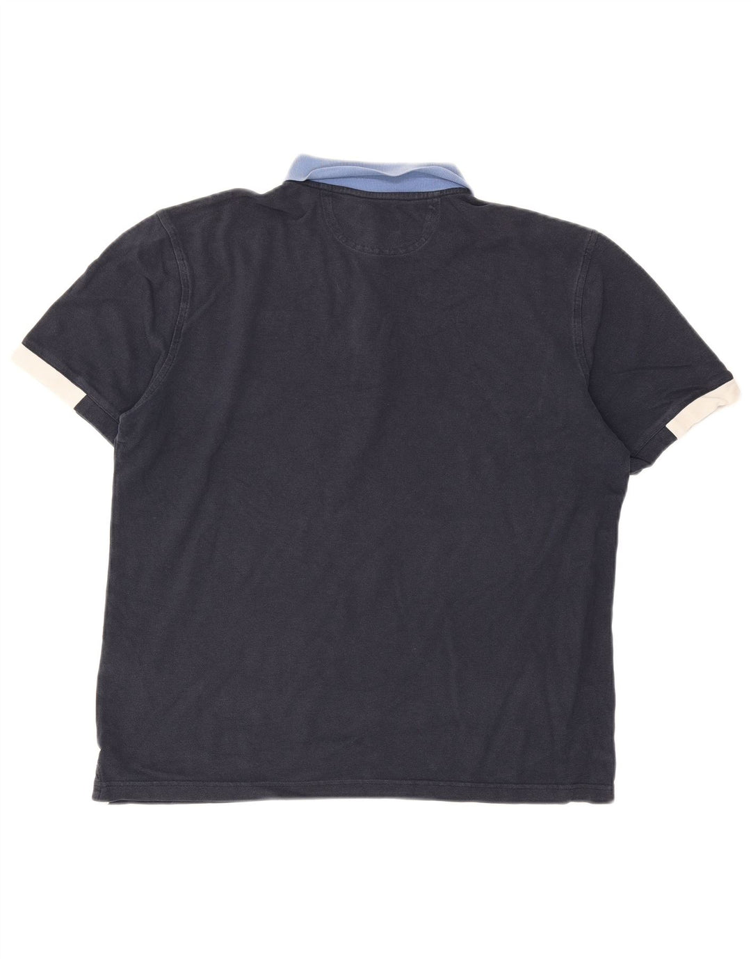Tricou polo Hackett pentru bărbați, mare, albastru, bumbac color bloc