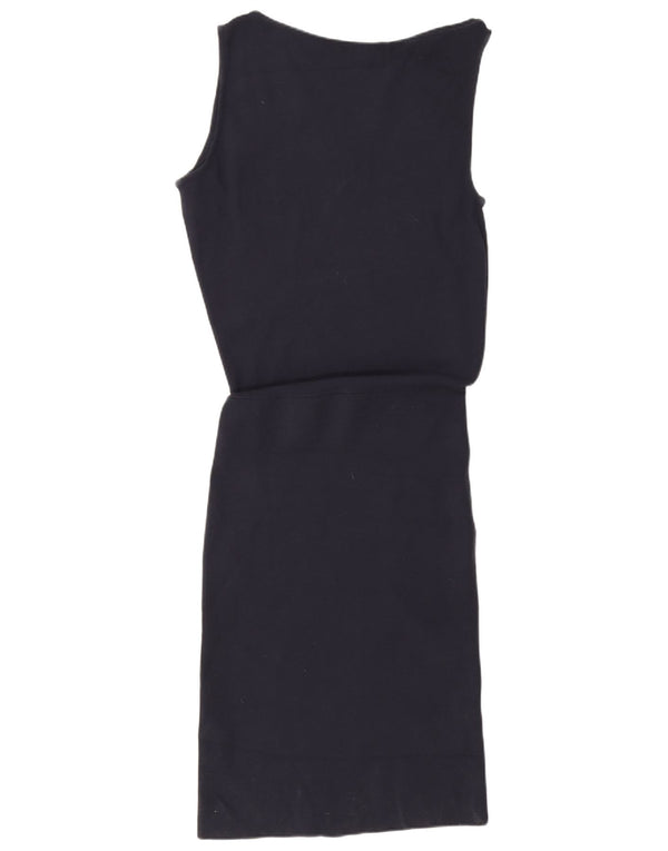 Rochie Reiss, pentru femei, fără mâneci, bodycon, UK 12, mediu, bleumarin, viscoză