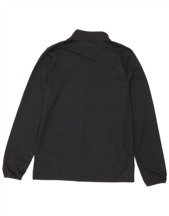 Jachetă de trening Nike Dri Fit pentru băieți 13-14 ani XL poliester negru