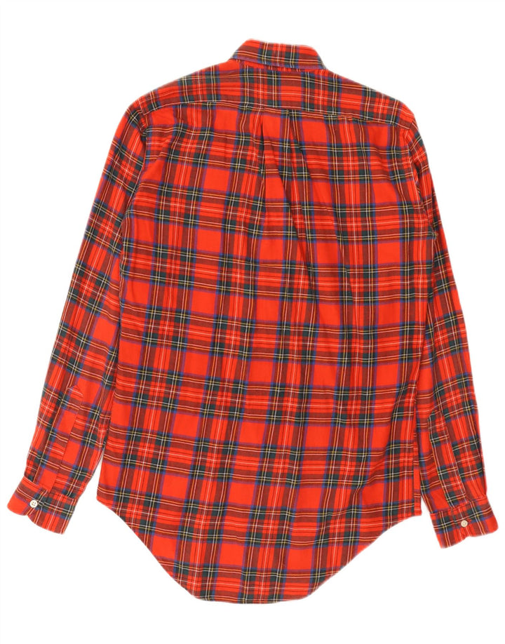 Camasa Barbati Alberto Aspesi Flanel XS Red Check Bumbac